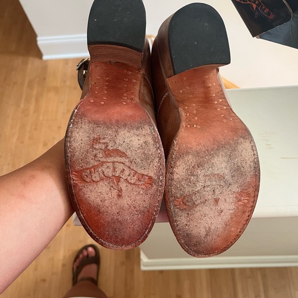 Free Bird, Handmade Leather Women's Heels, Size 9, Dusty Rose, RANDI - Picture 6 of 10